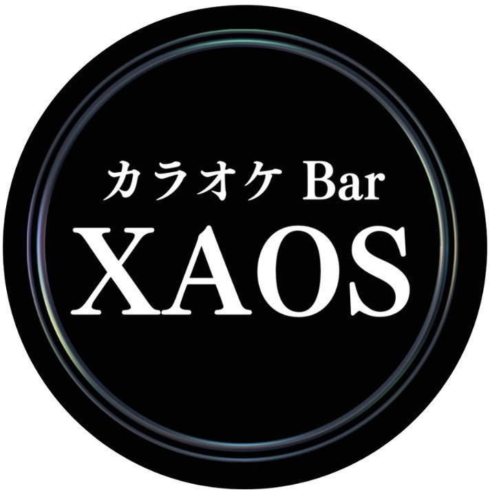 カラオケBAR XAOS ロゴ